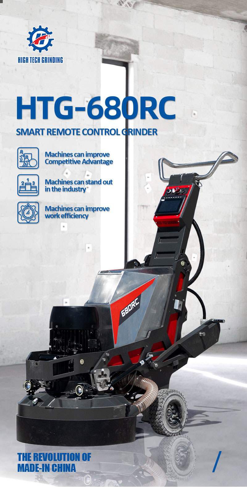 automatic concrete grinding machine 2 automatic concrete grinding machine 2